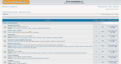 Desktop Screenshot of forum.bandingklub.cz